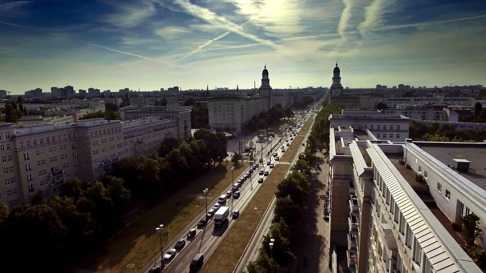 Lufzaufnahme Marl Marx Allee - Trust ART Filmproduktion Berlin