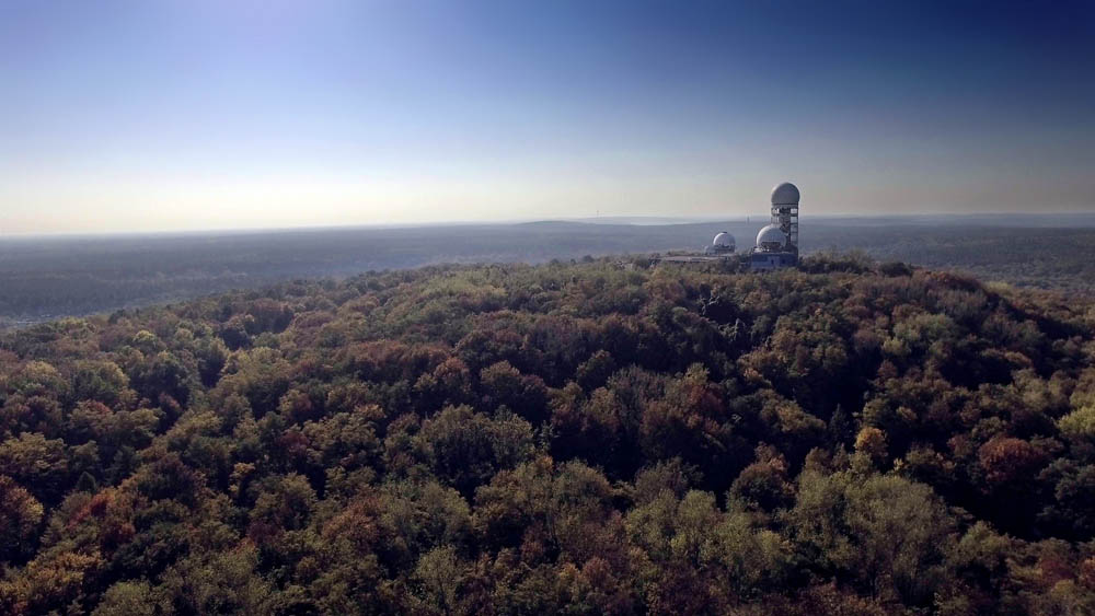 Luftaufnahmen Teufelsberg Berlin - Trust ART Filmproduktion Berlin